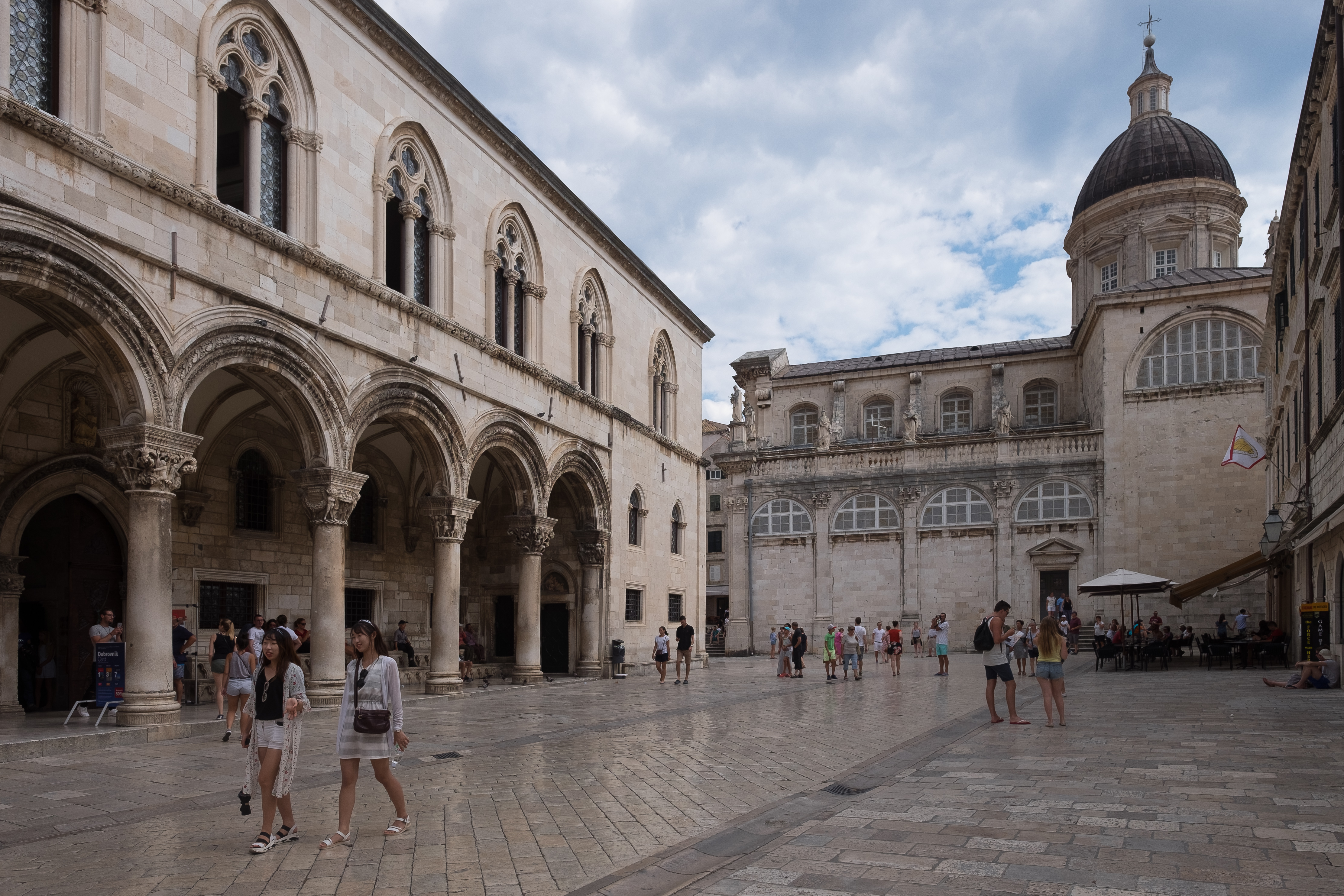 The Rector’s Palace and the Cathedral, Dubrovnik